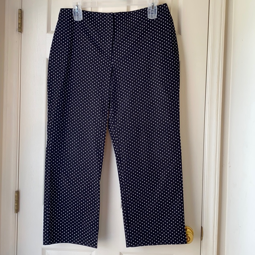 DLG Black with White Dots Front Fly Light Weight Pants
